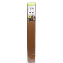 レザー調 椅子 リフォームシート 張替用 防水 約2脚分 60cm×120cm ブラウン MIRL-10