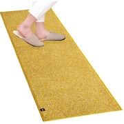 PLYS base プリスベイス キッチンマット 約縦45cm×横180cm×高さ0.6cm イエロー