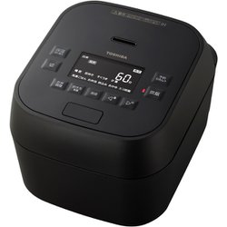 真空圧力IH炊飯器 炎匠炊き 備長炭かまど丸釜 5.5合炊き グランブラック RC-10MGX（K）