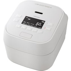 真空圧力IH炊飯器 炎匠炊き 備長炭かまど丸釜 5.5合炊き グランホワイト RC-10MGX（W）