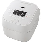 真空圧力IH炊飯器 炎匠炊き 備長炭かまど丸釜 5.5合炊き グランホワイト RC-10MGX（W）