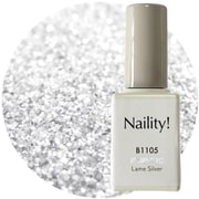 Naility! カラージェル ボトル(筆付き)タイプ B1105 ラメシルバー 017625