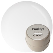 Naility! カラージェル コンテナタイプ C1007 シアーホワイト 017633