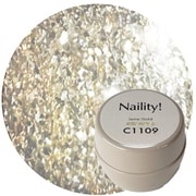 Naility! カラージェル コンテナタイプ C1109 ラメゴールド 017688