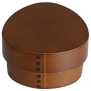 わっぱ おにぎりケース 茶 M18216-3