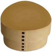 わっぱ おにぎりケース 白木 M18215-6