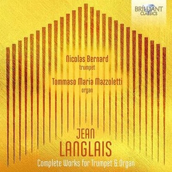 ジャン・ラングレー：トランペットとオルガンのための作品全集 BRL-96956 [クラシックCD 輸入盤]