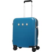 ポケモン スーツケース ピクセルアート 旅行目安日数:3~4泊 37L 拡張時43L 機内持ち込みサイズ 預け入れ無料 TSロック カビゴン ブルー PK-0894-46