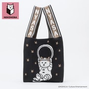 PB-3006000024 [NEKONOBA ニットマルシェバッグ MOTOR CATS 大サイズ NYASA]