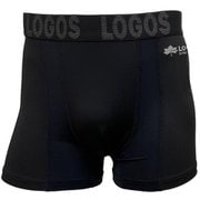 LOGOS ボクサーブリーフ Lサイズ ブラック 33054-46500-003-049