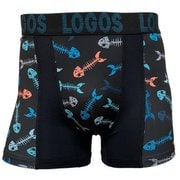 LOGOS ボクサーブリーフ Mサイズ ブラック2 33054-46520-002-049