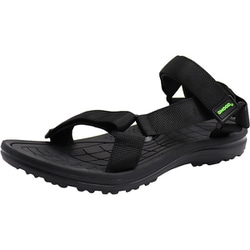 軽量 スポーツサンダル メンズ レディース スポサン GMOOD ジームード ブラック 28cm gm-006-black-28