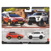 JBK98 ホットウィール プレミアム 2パック スバル クロストレック / 2018 トヨタ 4ランナー [ミニカー]