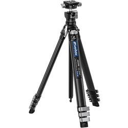 アジュール カーボン三脚 4段 三脚雲台セット AZ-204C＋LH-25R