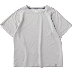 メッシュアクティブショートスリーブTシャツ ユニセックス ランニングウェア シャツ Pearl Grey（227） Mサイズ SNUJ10078