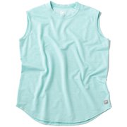 メッシュアクティブスリーブレス ユニセックス ランニングウェア シャツ Ice Green(223) Sサイズ SNUJ10100
