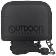 ODS-0091 [OUTDOOR アウトドア ストラップ付ミニウォレット 財布 ワンダーポイント BK/BK]