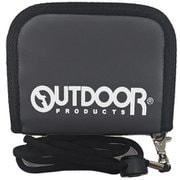 ODS-0091 [OUTDOOR アウトドア ストラップ付ミニウォレット 財布 ワンダーポイント BK/WH]
