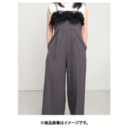 チュール付きオールインワン charcoalgray 87995206