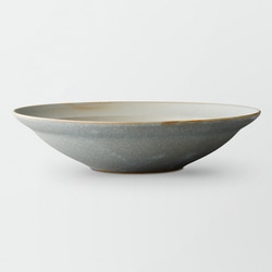 TABLEWARE（テーブルウェア） Shallow Bowl - Rim（シャロウボウル リム） 24.5cm 霞 TWSBR24-GY