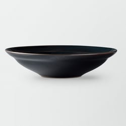 TABLEWARE（テーブルウェア） Shallow Bowl - Rim（シャロウボウル リム） 21.5cm 藍墨 TWSBR21-BK