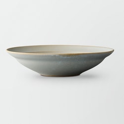 TABLEWARE（テーブルウェア） Shallow Bowl - Rim（シャロウボウル リム） 21.5cm 霞 TWSBR21-GY