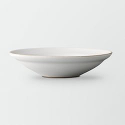TABLEWARE（テーブルウェア） Shallow Bowl - Rim（シャロウボウル リム） 18.5cm 乳白 TWSBR18-WH