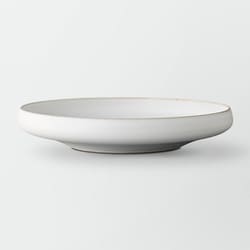 TABLEWARE（テーブルウェア） Shallow Bowl - Curve（シャロウボウル カーブ） 27.5cm 乳白 TWSBC27-WH