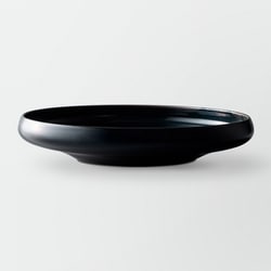 TABLEWARE（テーブルウェア） Shallow Bowl - Curve（シャロウボウル カーブ） 27.5cm 藍墨 TWSBC27-BK