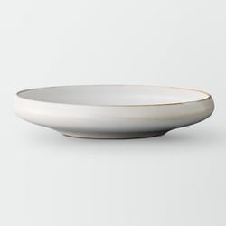 TABLEWARE（テーブルウェア） Shallow Bowl - Curve（シャロウボウル カーブ） 21.5cm 乳白 TWSBC21-WH
