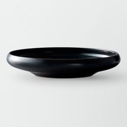 TABLEWARE（テーブルウェア） Shallow Bowl - Curve（シャロウボウル カーブ） 21.5cm 藍墨 TWSBC21-BK