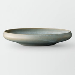 TABLEWARE（テーブルウェア） Shallow Bowl - Curve（シャロウボウル カーブ） 21.5cm 霞 TWSBC21-GY