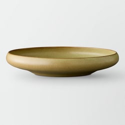 TABLEWARE（テーブルウェア） Shallow Bowl - Curve（シャロウボウル カーブ） 21.5cm 鶯 TWSBC21-UG