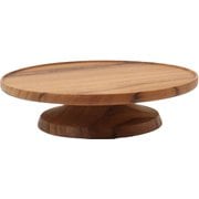 Wood compote 130 ケーキスタンド ブラウン BT-130