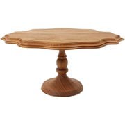 Cake stand oval L ケーキスタンド ブラウン BW-0203