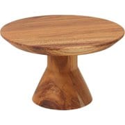 Wood compote 120 ケーキスタンド ブラウン BY-120