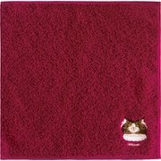 Uchinoko mate オーガニックコットンハンカチ ノルウェージャンフォレストキャット UNS-1201SG