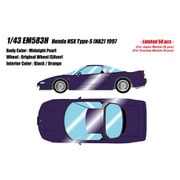 EM583H 1/43 Honda NSX type S （NA2） 1997 ミッドナイトパール [レジンキャストミニカー]