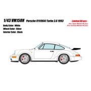 VM158H 1/43 Porsche 911（964） Turbo 3.6 1993 ホワイト [レジンキャストミニカー]