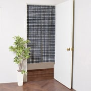 間仕切りカーテン・のれん (86cm×150cm) インディゴチェック W3802500