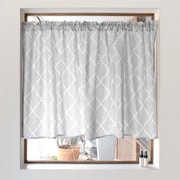 カフェカーテン 綿100% (72cm×100cm) スタンダードタイプ モロッコパターン W3901310