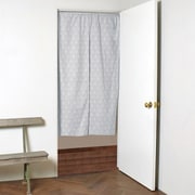 間仕切りカーテン・のれん (86cm×150cm) シルバーライト W3801200