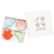 落雁箸置セット 日本製 波佐見焼 O-00159