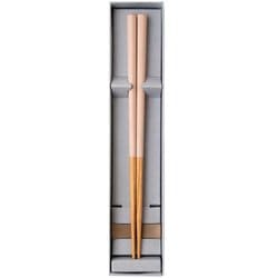 HASHIKURA SEASON 01 風色 オーク 八角 箸 22.5cm 箸置付 食洗機可 日本製 ギフトセット G-81045