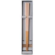 HASHIKURA SEASON 01 風色 オーク 八角 箸 22.5cm 箸置付 食洗機可 日本製 ギフトセット G-81045