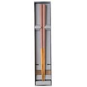 HASHIKURA SEASON 01 夕暮色 オーク 八角 箸 22.5cm 箸置付 食洗機可 日本製 ギフトセット G-81046