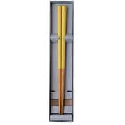 HASHIKURA SEASON 01 月色 オーク 八角 箸 22.5cm 箸置付 食洗機可 日本製 ギフトセット G-81118