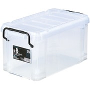 収納ボックス 8L 衣類 収納 蓋つき クリア ピュアクルボックス ケース
