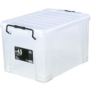 収納ボックス 45L 衣類収納 蓋つき クリア ピュアクルボックス ケース
