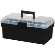 収納ケース トレー付き 工具 ブラック
